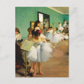 The Dance Class (1874) von Edgar Degas Postkarte (Vorderseite)