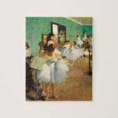 The Dance Class (1874) von Edgar Degas Puzzle (Vertikal)