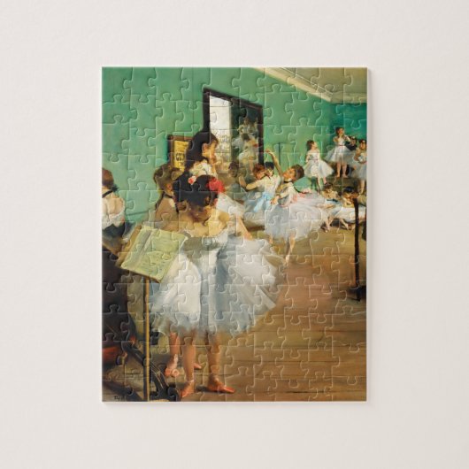 The Dance Class (1874) von Edgar Degas Puzzle (Vertikal)