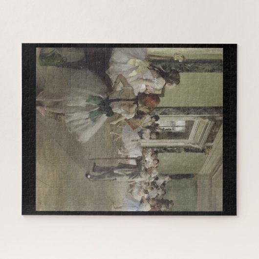 "The Dance Class" by Edgar Degas Puzzle (Horizontal)