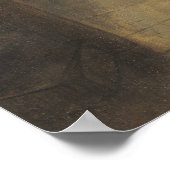 The Dance Class - Edgar Degas Fine Art Poster (Ecke)