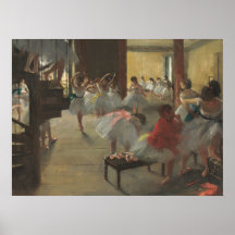The Dance Class - Edgar Degas Fine Art