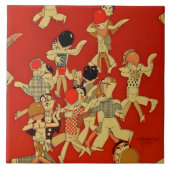 "The Dance Floor" Art Deco von Jose Carlos Fliese (Vorderseite)