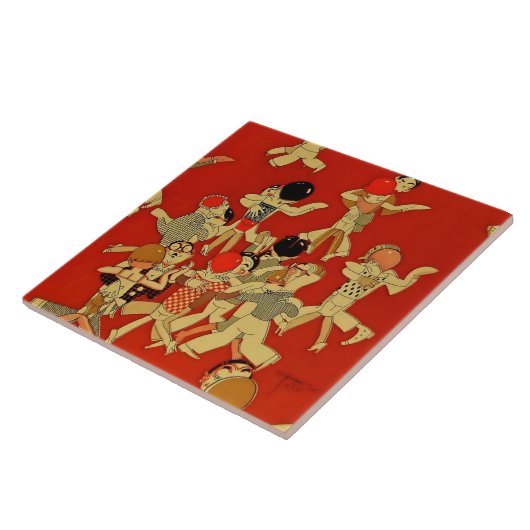 "The Dance Floor" Art Deco von Jose Carlos Fliese (Seite)