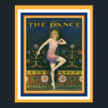 The Dance Magazine 1920's Art Deco Poster 16 x 20<br><div class="desc">Art Deco Cover für "The Dance Magazine" in den 20er Jahren. Poster 16 x 20</div>