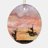 "The Dance of Life" Kunst-Ornament Keramik Ornament (Links)