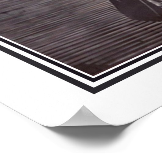 "The Dancer" Art Deco Poster (Ecke)