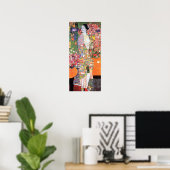 The Dancer, Gustav Klimt Poster (Heimbüro)