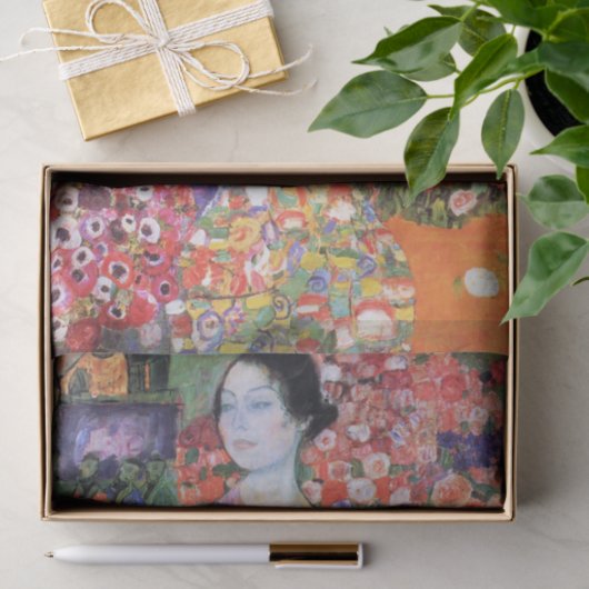 The Dancer, Gustav Klimt Seidenpapier (Geschenk)