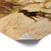 The Dancing Bear Poster (Ecke)