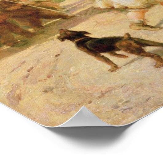 The Dancing Bear Poster (Ecke)