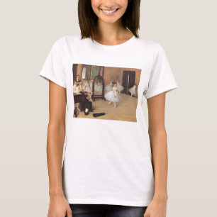 The Dancing Class by Edgar Degas, Vintage Ballet T-Shirt