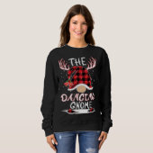 The Dancing Gnome Christmas Hat Reindeer Antlers M Sweatshirt (Vorne ganz)