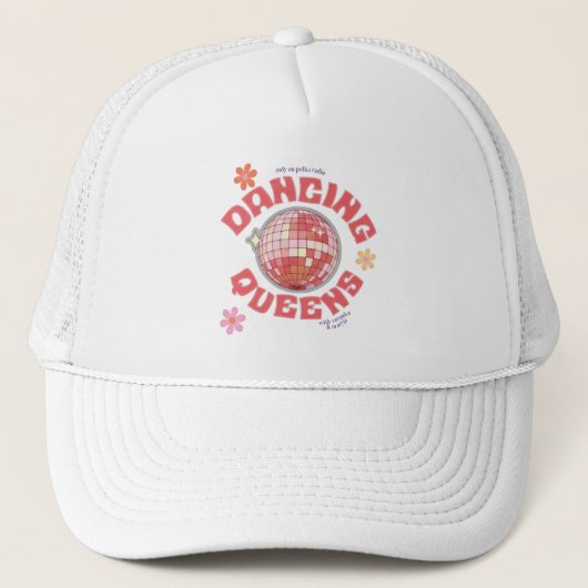 The Dancing Queens Logo Hat Truckerkappe (Vorderseite)