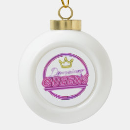 The Dancing Queens Snowflake Framed Ornament