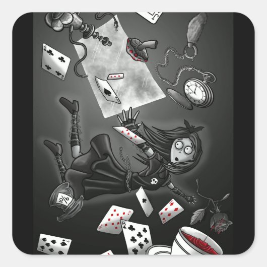 The Dark Mirror collector pin 3 Quadratischer Aufkleber (Vorderseite)