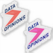 The Data Life Vinyl Sticker Pack (Vorderseite)