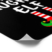 The Daughter Elf Matching Family Christmas  Poster (Ecke)