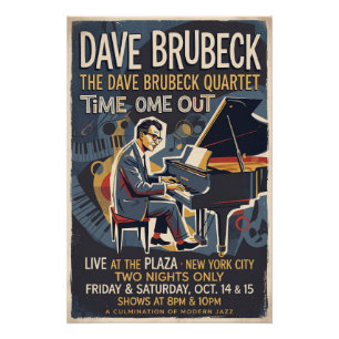 The Dave Brubeck Quartet Poster