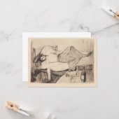 The Day After (von Edvard Munch) Karte (Vorderseite/Rückseite Beispiel)