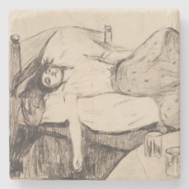 The Day After (von Edvard Munch) Steinuntersetzer