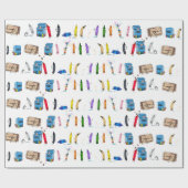The Day the Crayons Quit Themed Wrapping Paper Geschenkpapier (Flach)