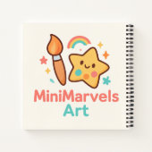 The Daydreaming Teen Notebook Notizblock (Rückseite)