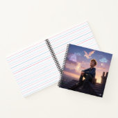 The Daydreaming Teen Notebook Notizblock (Innenseite)