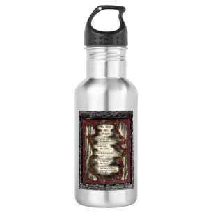 The Dead Are Judged Water Bottle Edelstahlflasche