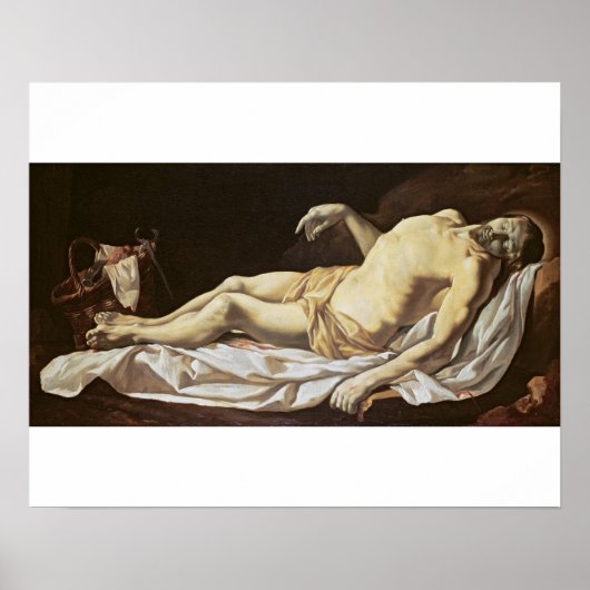 The Dead Christ (oil on Leinwand) 2 Poster (Vorne)