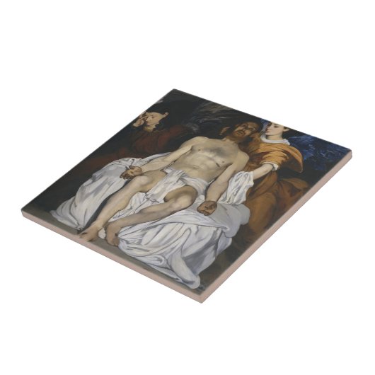 The Dead Christ with Angels (von Édouard Manet) Fliese (Seite)