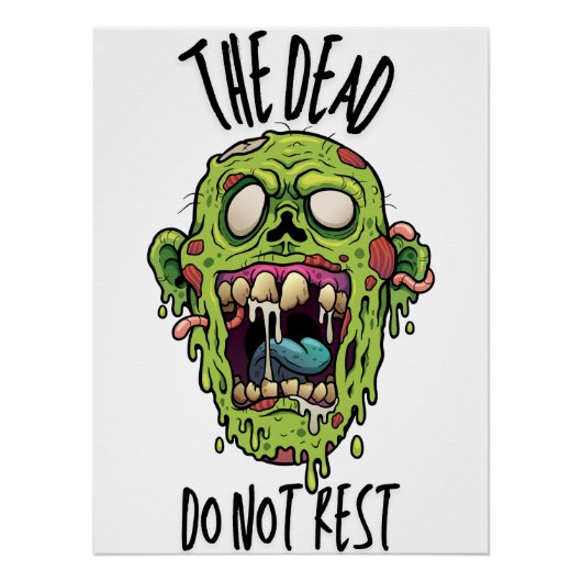The Dead Do Not Rest Poster (Vorderseite)