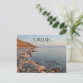 The Dead Sea Jordan Postkarte (Stehend Vorderseite)