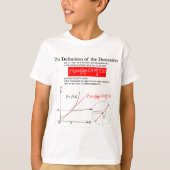 The Definition of the Derivative. T-Shirt (Vorderseite)