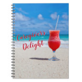 The Delight Spiral Foto Notebook Notizblock (Vorderseite)