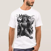 The Demon Of Lechery And Lust Triune Beast King T-Shirt (Vorderseite)