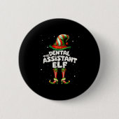 The Dental Istant Elf Family Matching Group Christ Button (Vorderseite)