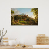 The Departure - Thomas Cole Fine Art Poster (Küche)