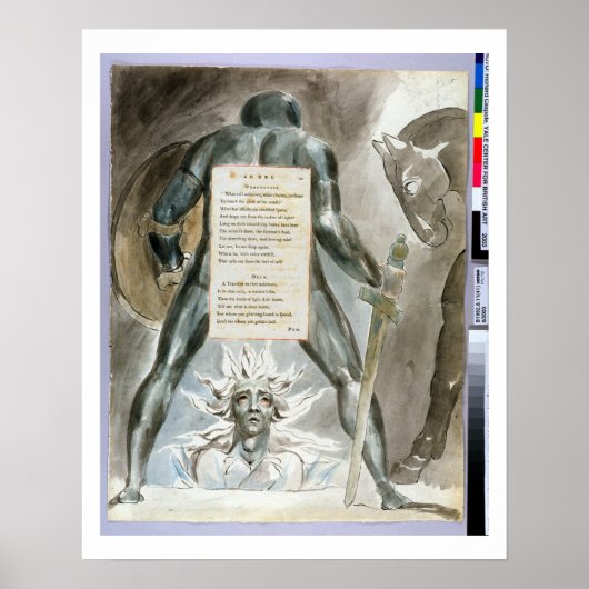 'The Descent of Odin', Design 81 von 'The Poems o Poster (Vorne)