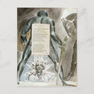 'The Descent of Odin', Design 81 von 'The Poems o Postkarte