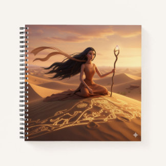 The Desert Story Spinner Notebook Notizblock