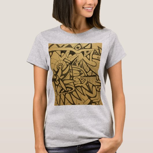 The design is incredibly detailed—it's an all-over T-Shirt (Vorderseite)