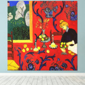 The Dessert: Harmony in Red (The Red Room) Matisse Leinwanddruck (Insitu (Holzboden))