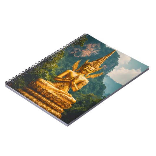 The Devata in Golden Light Notizblock (Linke Seite)