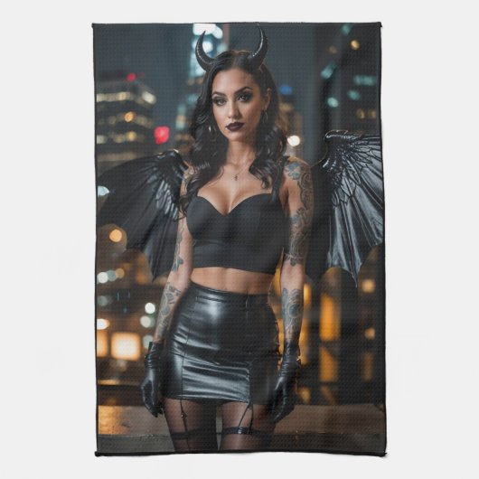 The devil Handtuch (Vertikal)