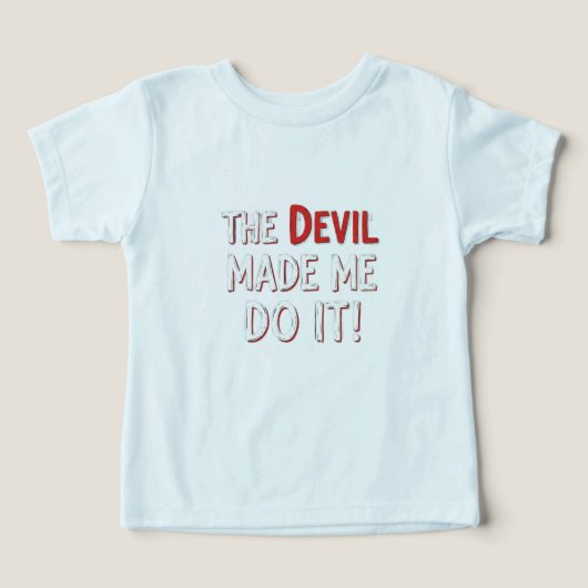 The Devil Made Me Do It! (Design Vorderseite)