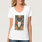 The Devil tarot card modern Major Arcana T-Shirt (Vorderseite)