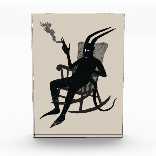 The Devil's Break - Dark Spaß Wall Art Fotoblock (Vorderseite)
