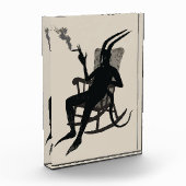 The Devil's Break - Dark Spaß Wall Art Fotoblock (Links)