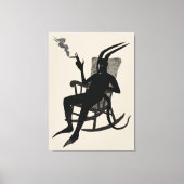 The Devil's Break - Dark Spaß Wall Art Leinwanddruck (Vorderseite)